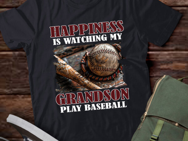 Happiness is watching my grandson play baseball t-shirt ltsp