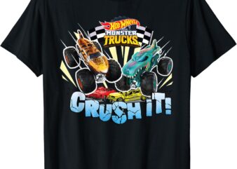 Hot Wheels Monster Trucks – Crush It T-Shirt