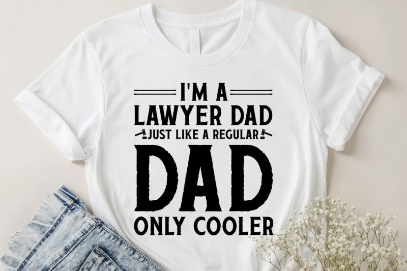 Hvac Dad Like A Regular Dad But Cooler T-Shirt Design