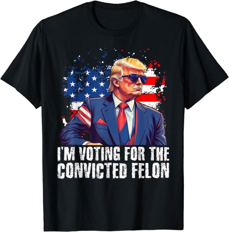 I am Voting Convicted Felon T-Shirt