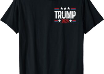 I’m Voting For The Convicted Felon 2 Sided T-Shirt
