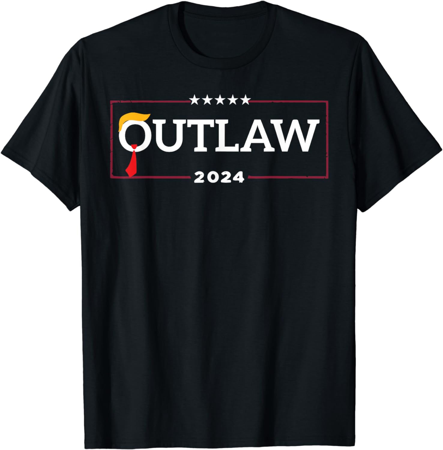 I'm Voting for The Outlaw, The Convicted Felon Funny T-Shirt - Buy t ...