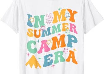 In My Summer Camp Era Shirt Retro Summer Camper Women T-Shirt