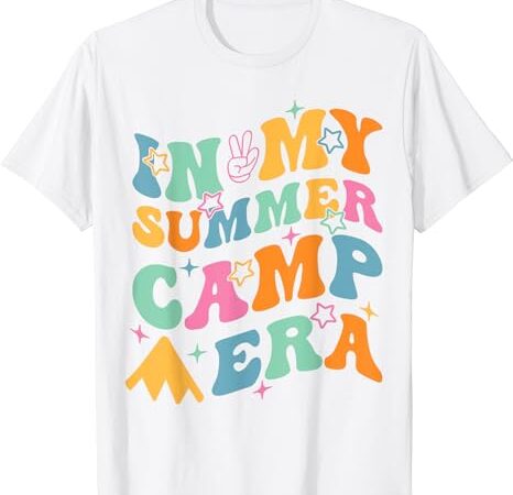 In my summer camp era shirt retro summer camper women t-shirt