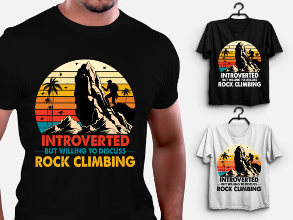 Introverted but willing to discuss rock t-shirt design