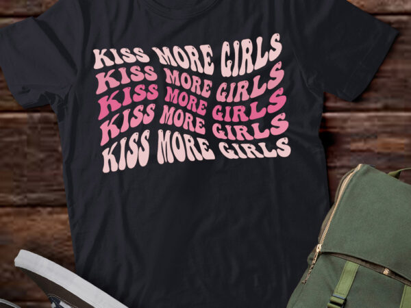 Lgbtq, kiss more girls, gay pride , lesbian, lgbt lesbian ltsd t shirt vector graphic