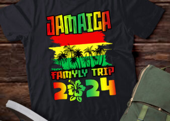 Jamaica Family Trip 2024 Jamaican Caribbean Beach Vacation T-Shirt ltsp