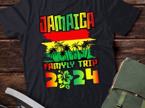 Jamaica family trip 2024 jamaican caribbean beach vacation t-shirt ltsp