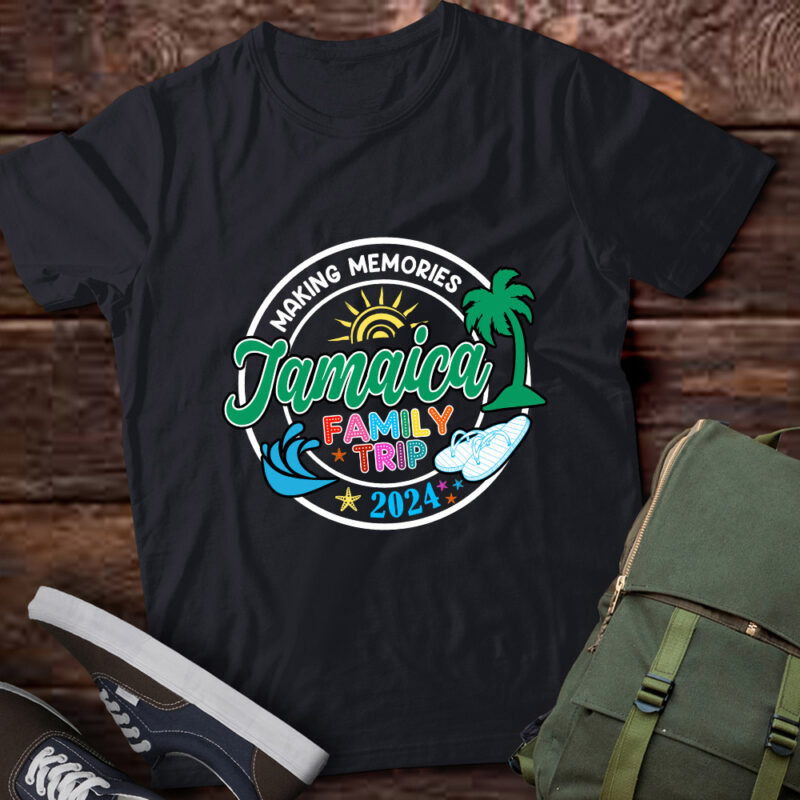 Jamaica Family Trip 2024 Making Memories Family Vacation T-Shirt ltsp