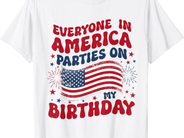 July 4th birthday t-shirt