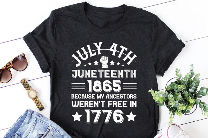 Juneteenth Day T-Shirt Design Bundle