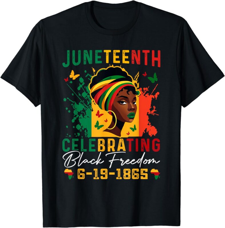 Juneteenth Celebrating Black Freedom Juneteenth 1865 T-Shirt