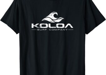 Koloa Surf Vintage Wave Logo Graphic Surf T-Shirt