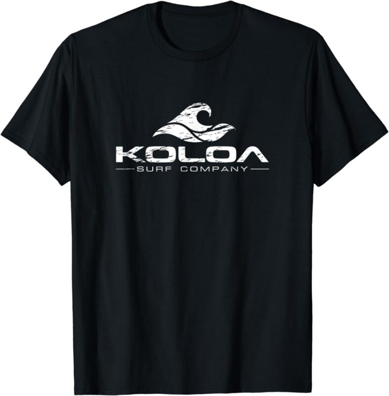 Koloa Surf Vintage Wave Logo Graphic Surf T-Shirt