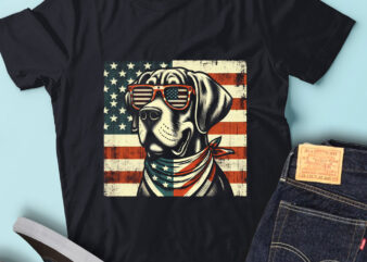 LT113 Great Danes Dog T Shirt Gift USA Flag Funny Pet Owner