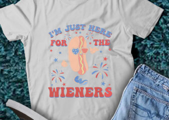 LT189 4th Of July Patriotic I’m Just Here For The Wieners