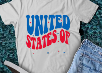LT193 United States Of Happy 4th Of July Patriotic American