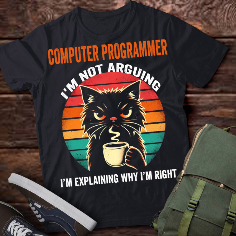 LT202 Computer Programmer I’m Not Arguing I’m Explaining Why I’m Right