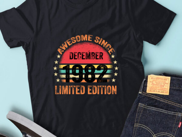 Lt93 birthday awesome since december 1982lt93 birthday awesome since december 1983 limited edition limited edition t shirt vector graphic