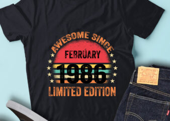 LT93 Birthday Awesome Since February 1986 Limited Edition