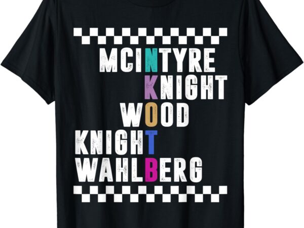 Mcintyre knight wood knight wahlberg shirt t shirt designs for sale