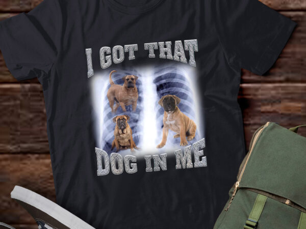 Men women i got that bullmastiff dog in me xray meme gymer sport gym t-shirt ltsp