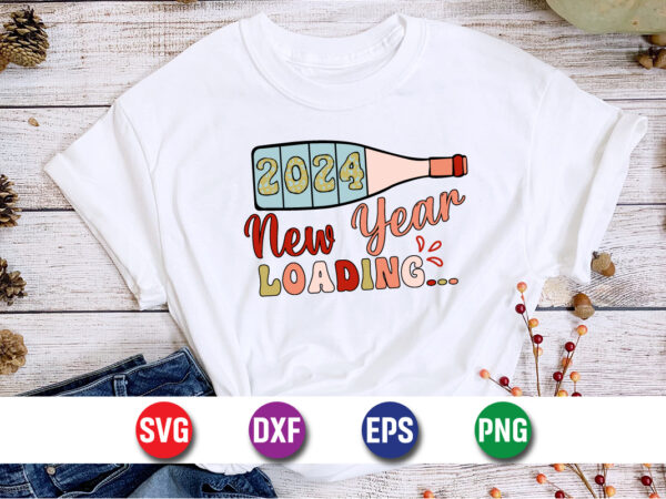 Happy new year 2024 graphic t shirt