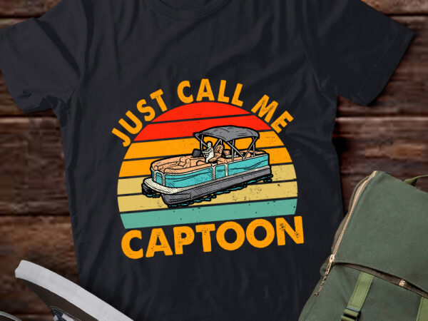 Pontoon, pontoon boat, boating, summer pontoon, pontoon owner gift, just call me captoon ltsd t shirt illustration