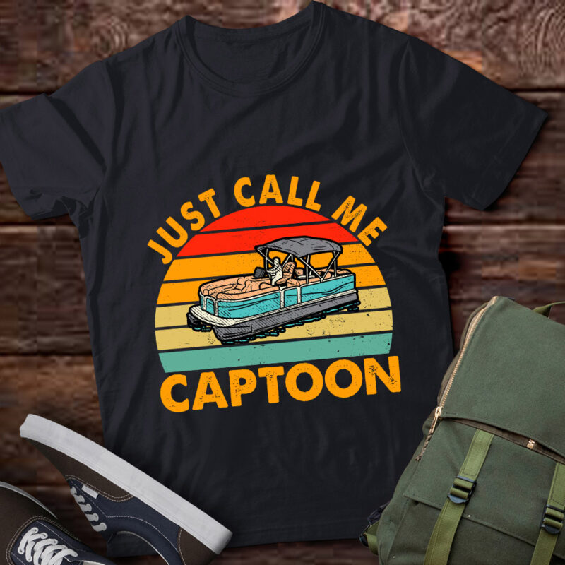 Pontoon, pontoon boat, boating, summer pontoon, pontoon owner gift, Just call me Captoon LTSD