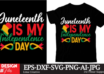 Juneteenth Is My Indepenmdence Day T-shirt Design, Black History Embroidery Design, Juneteenth 1865 Machine Embroidery Design, African Mach