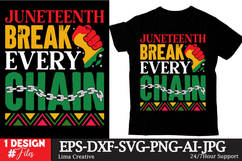 Juneteenth T-shirt Design Bundle ,Black History Embroidery Design, Juneteenth 1865 Machine Embroidery Design, African Machine Embroidery Pat