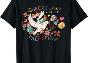 QUEERS STAND WITH PALESTINE T-Shirt