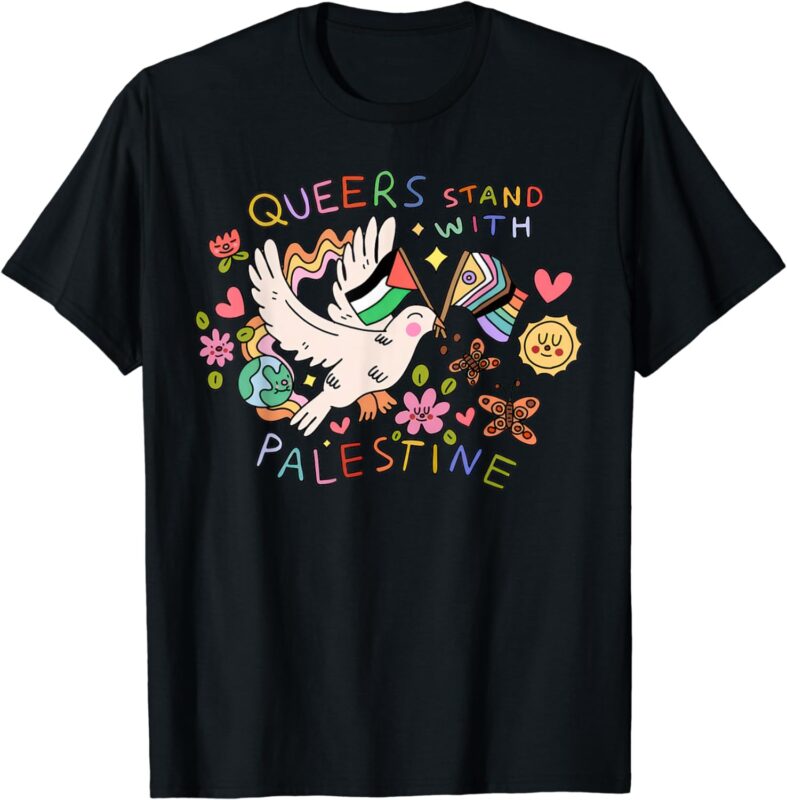 QUEERS STAND WITH PALESTINE T-Shirt