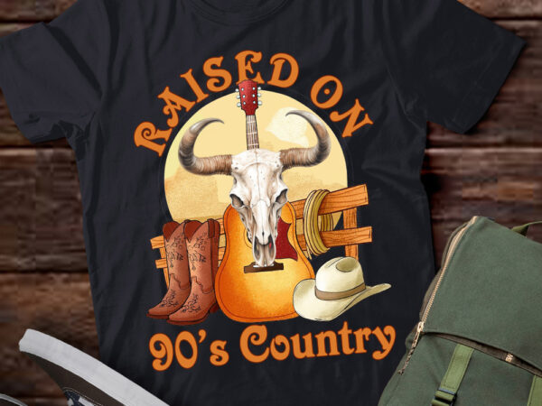 Raised on 90s country, vintage country band, country music, nashville, country concert ltsd t shirt design online