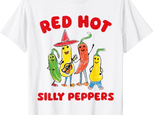 Red hot silly peppers t-shirt