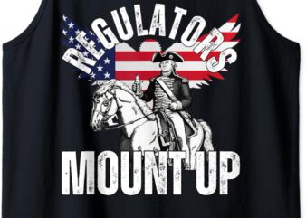 Regulators funny 4th of July, Independence day, eagle Tank Top