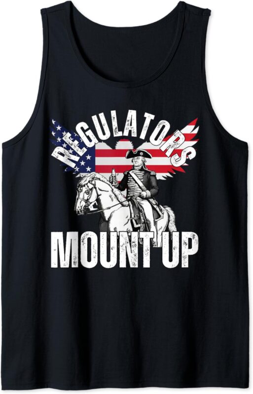 Regulators funny 4th of July, Independence day, eagle Tank Top