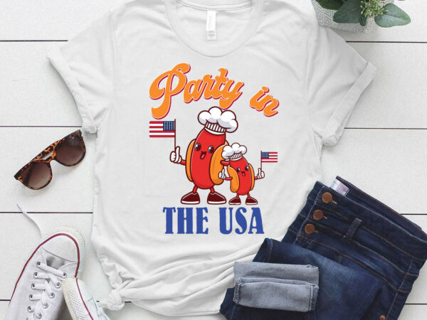 Retro party in the usa , 4th of july , america patriotic, independence day ltsd t shirt design online