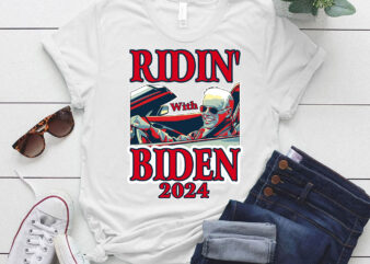 Ridin With Biden 2024 shirt, Biden Harris 2024 shirt , Biden For President LTSD13 t shirt design online