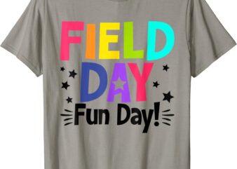 School Field Day Fun Day Funny Teacher Kids Field Day T-Shirt