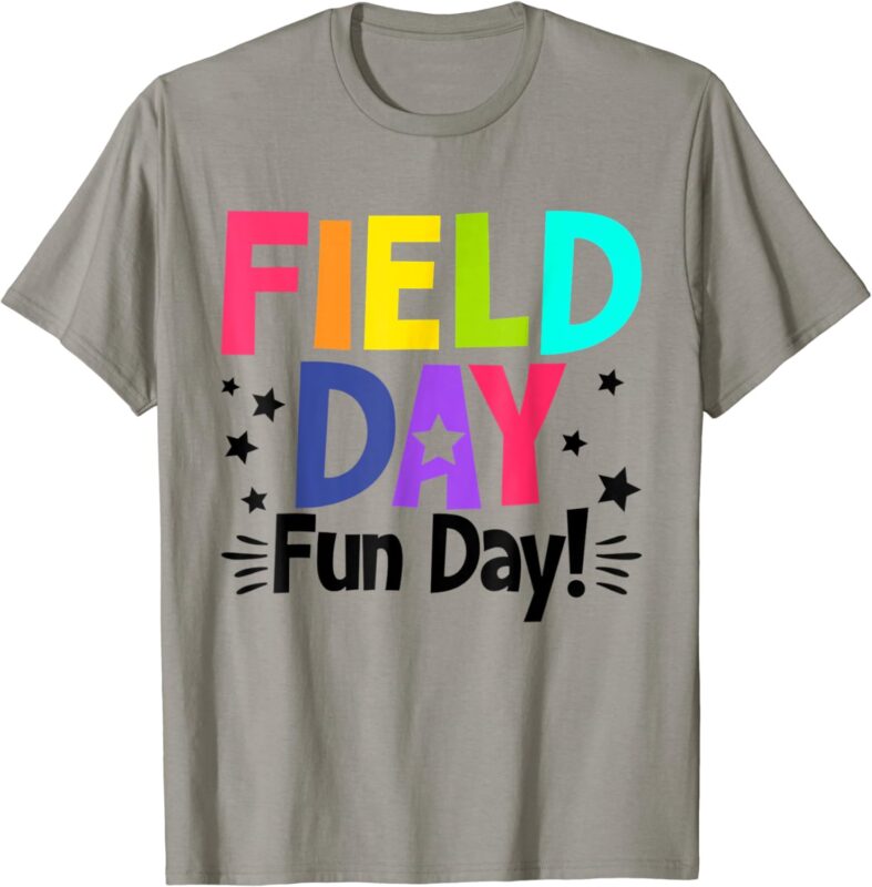 School Field Day Fun Day Funny Teacher Kids Field Day T-Shirt