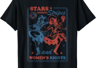 Stars Stripes and Reproductive Rights 4th Of July Women’s T-Shirt