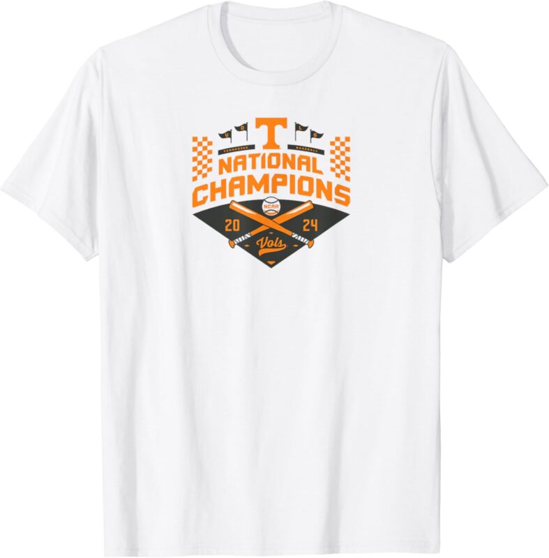 Tennessee Baseball 2024 College World Series Champions NCAA T-Shirt