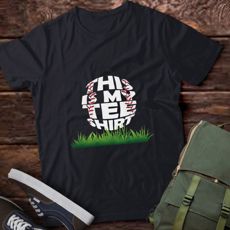 This Is My Tee baseball Funny baseball Player Lover Saying T-Shirt ltsp