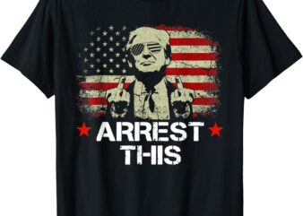 Trump Arrest This Funny Trump 2024 Convicted Felon T-Shirt