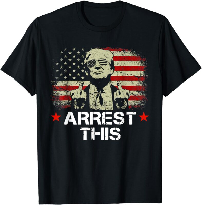 Trump Arrest This Funny Trump 2024 Convicted Felon T-Shirt