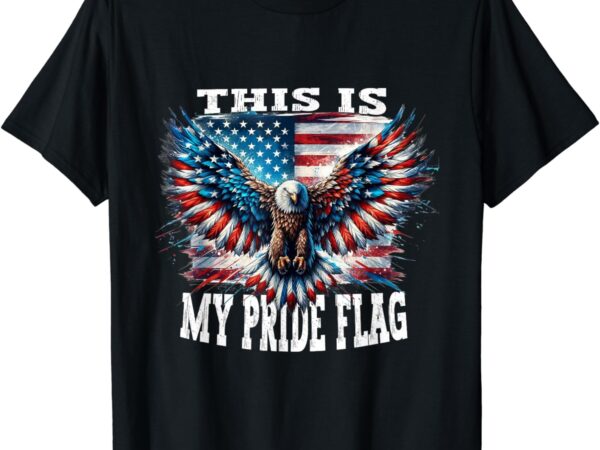 Usa patriotic mens american flag usa eagle flag 4th of july t-shirt