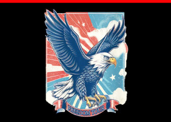 Freedom Tour 1776 Born Free Bald Eagle PNG