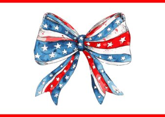 Coquette American Girl PNG, Coquette Bow PNG, Coquette 4th of July PNG t shirt vector file