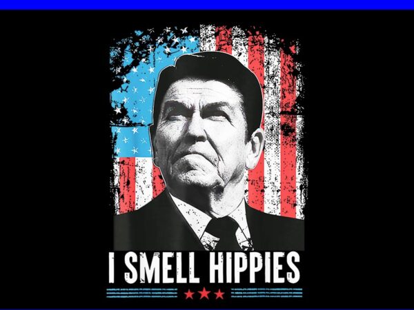 I smell hippies png, retro american flag patriotic 4th of july png t shirt design for sale